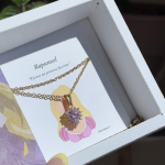 Collar Rapunzel tú eres mi princesa ​favorita - Imagen 3