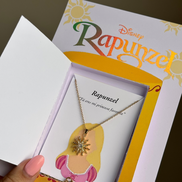 Collar giratorio rapunzel