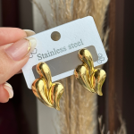 Aros en chapados  de oro ✨