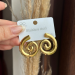 Aros en chapados  de oro ✨ - Imagen 15