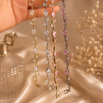 ✨ Pulsera de tulipanes bañada en oro - Imagen 2