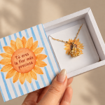 🌼 Lirio giratorio dorado 💛